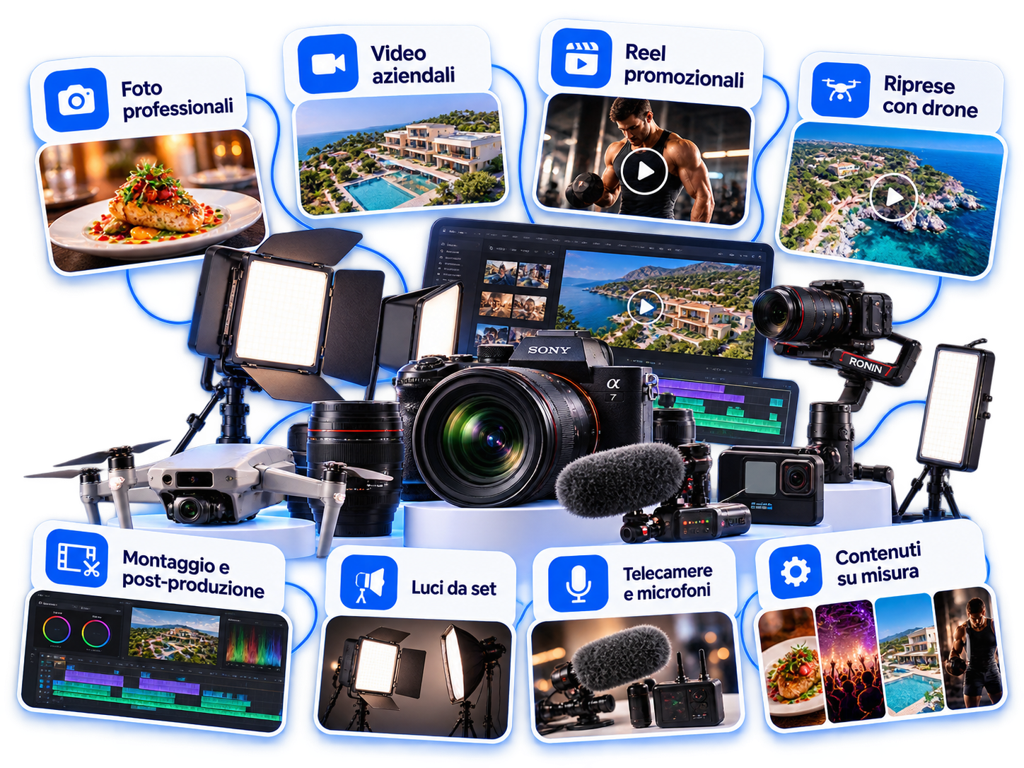 Illustrazione 3D: Foto, video e Reel